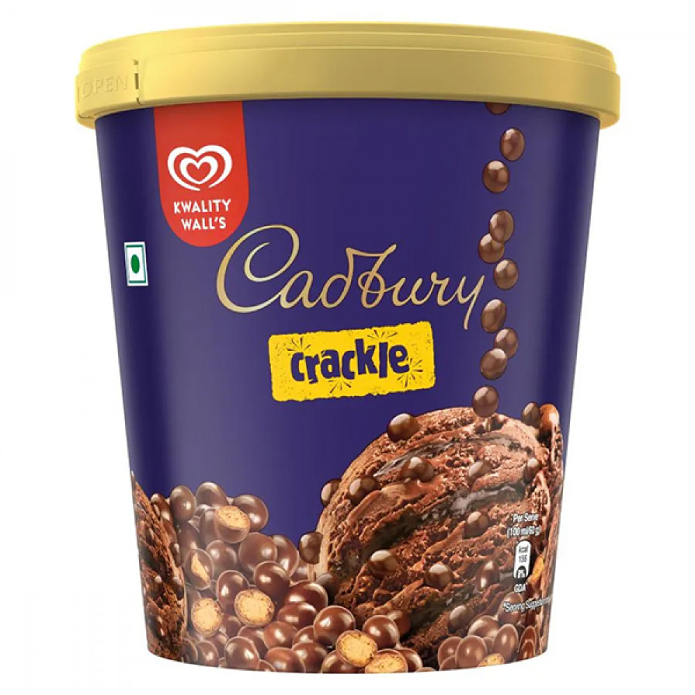 Walls Cadbury Crackle 700ml Tub