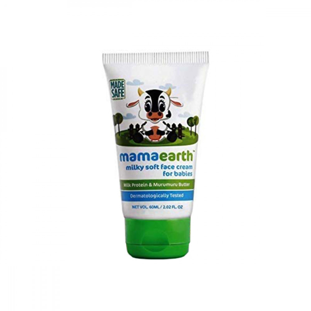 Mamaearth Milky Soft Face Cream For Babies 60G