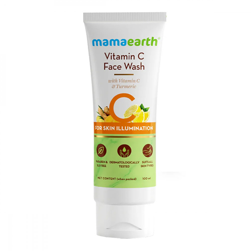 Mamaearth Vitamin C Face Wash 100Ml