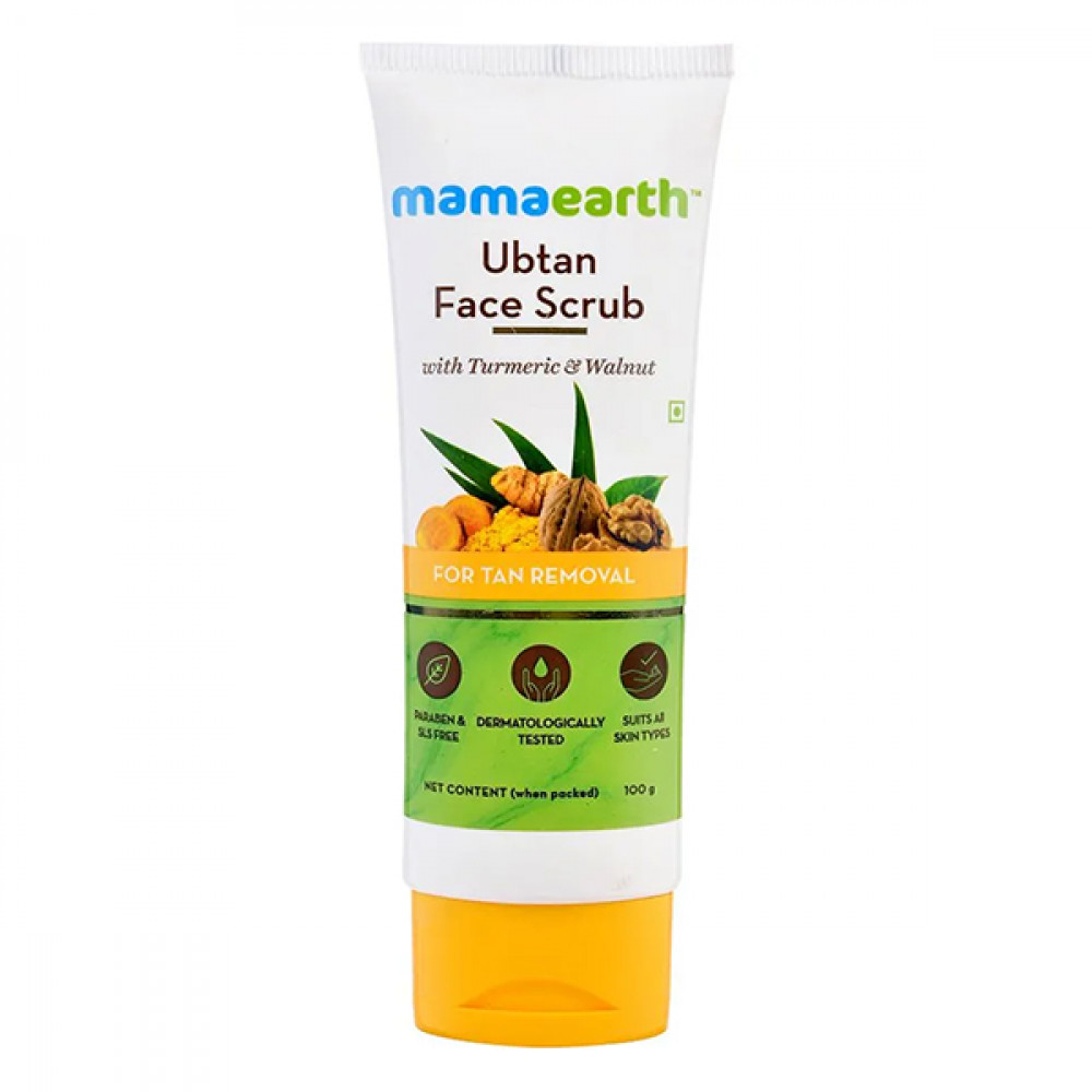 Mamaearth Ubtan Face Scrub 100G