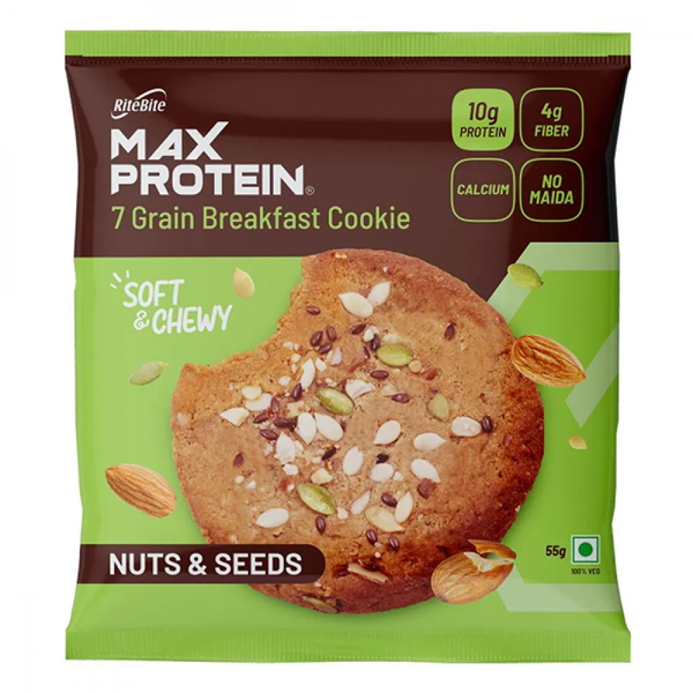 Max Protein Cookies Nuts & Seeds 55g