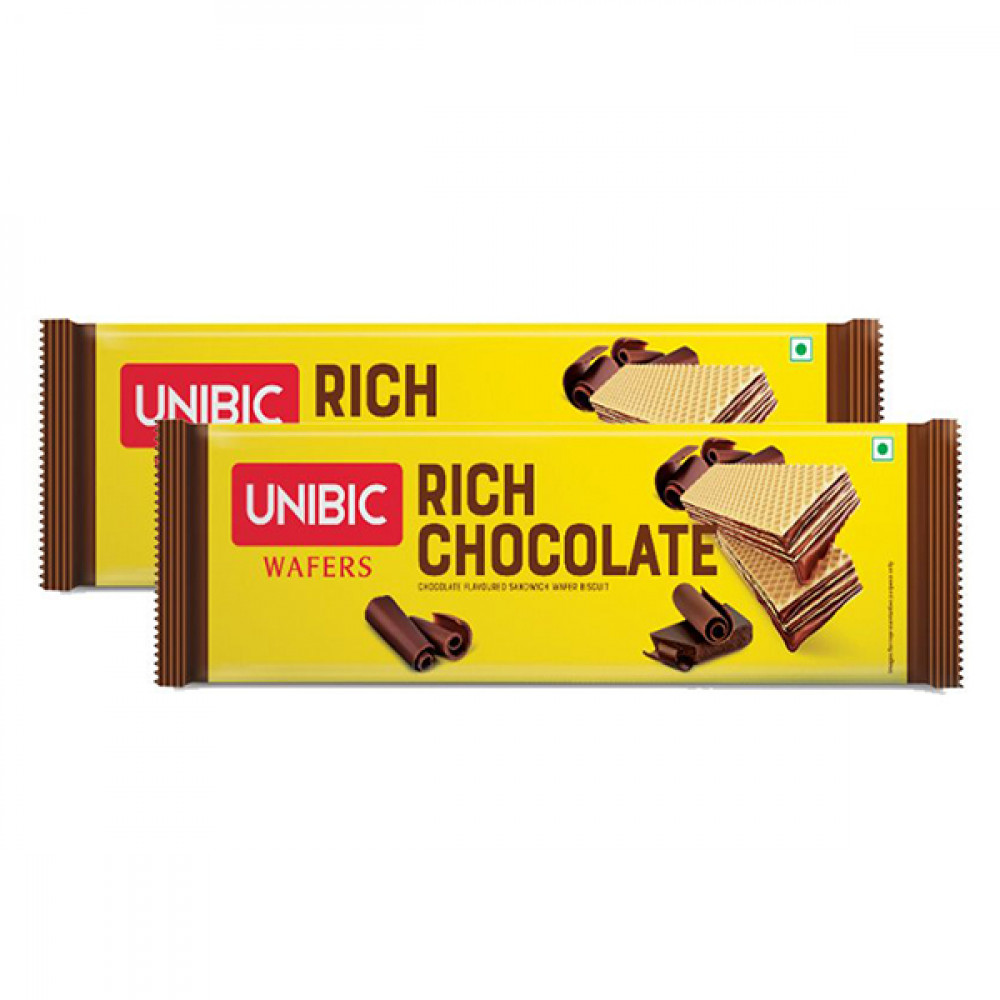 Unibic Wafers Rich Chocolate B1G1 75g