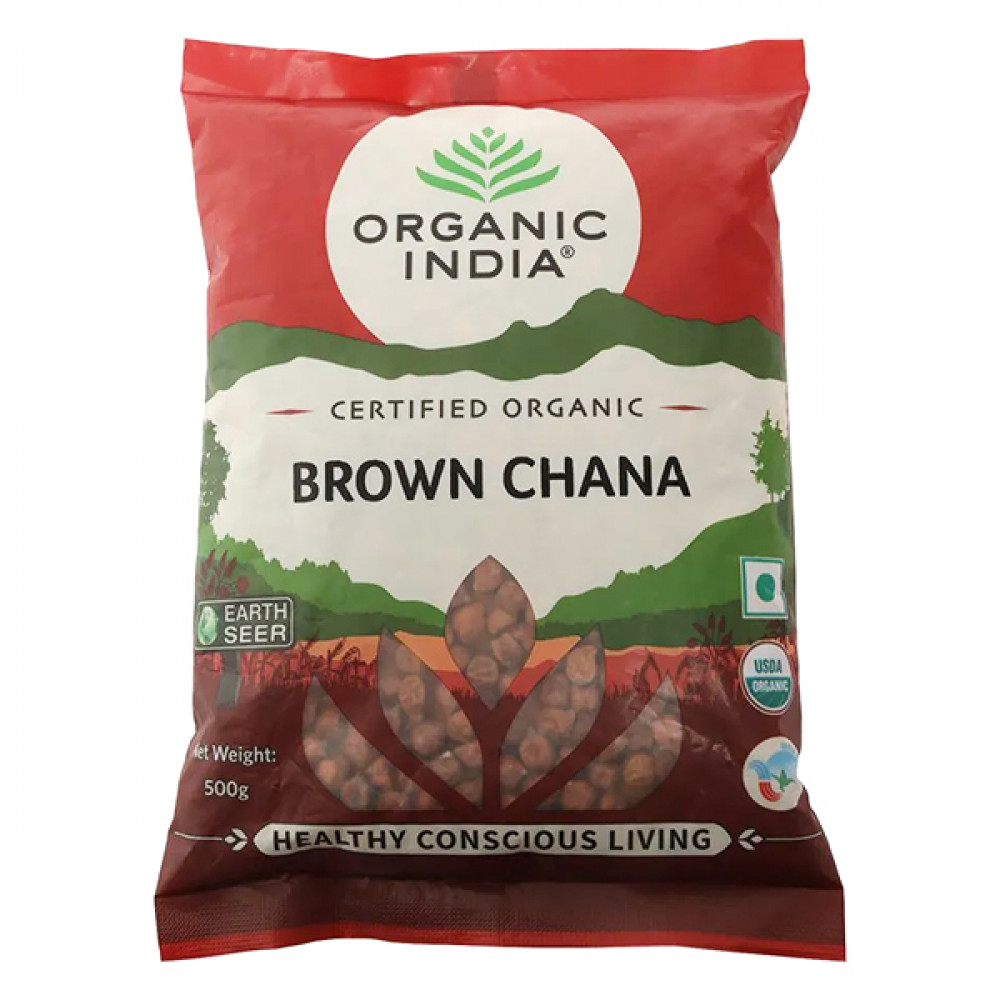 Organic Ind Brown Chana 500G