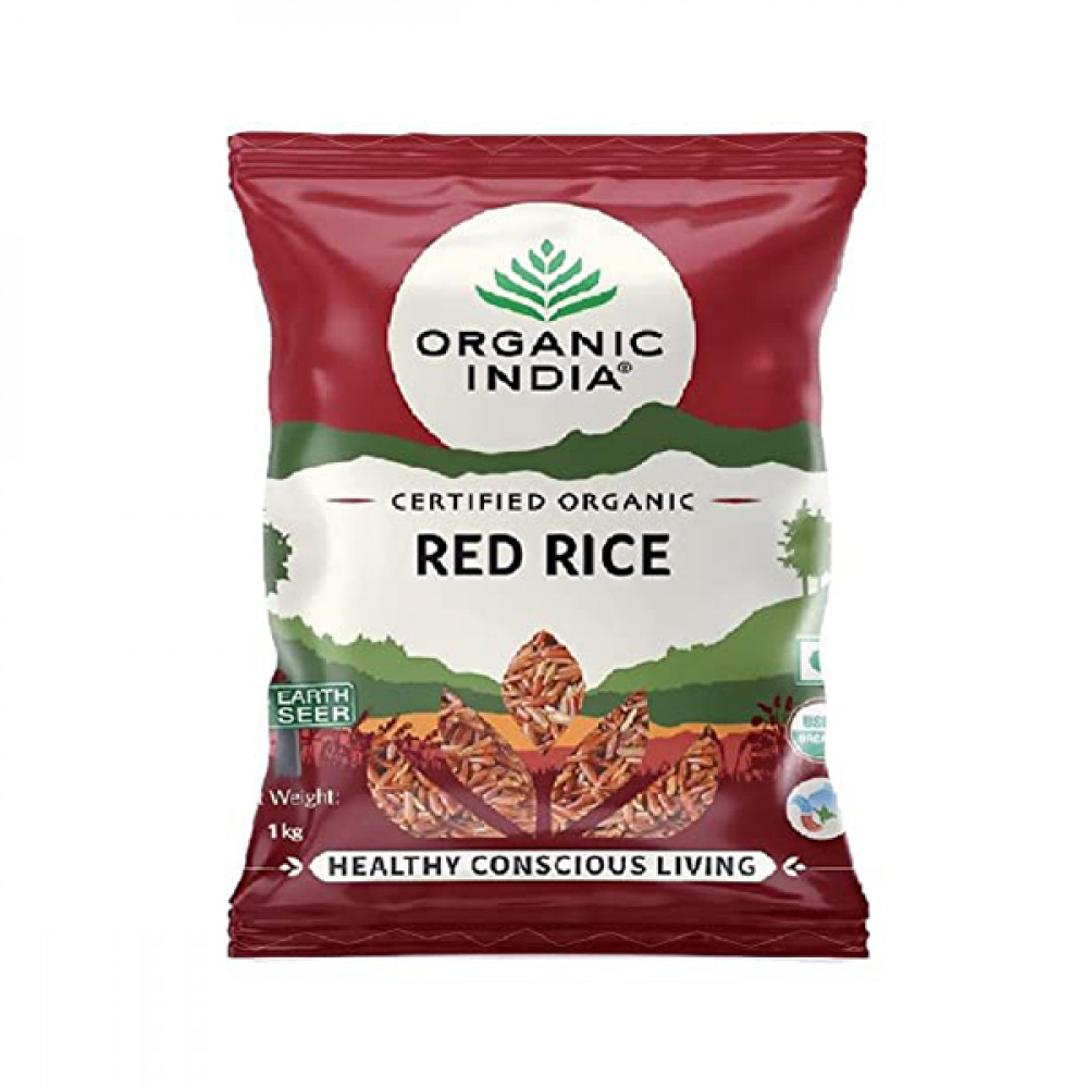 Organic Ind Red Rice 1Kg