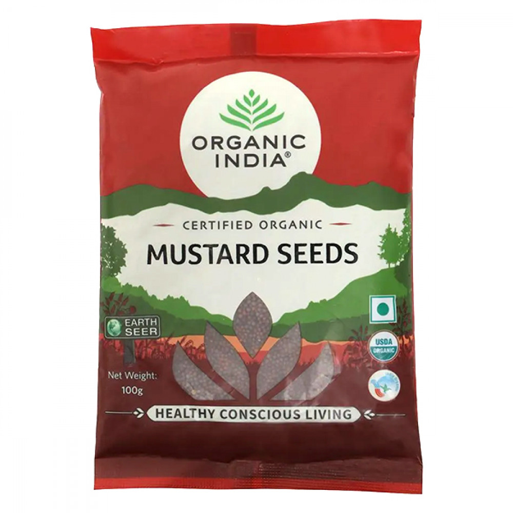 Organic Ind Mustard Seeds 100G