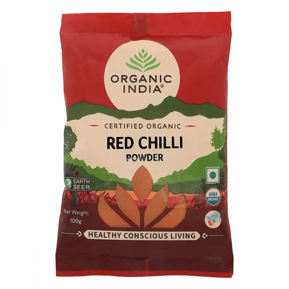 Organic Ind Red Chilli Powder 100G