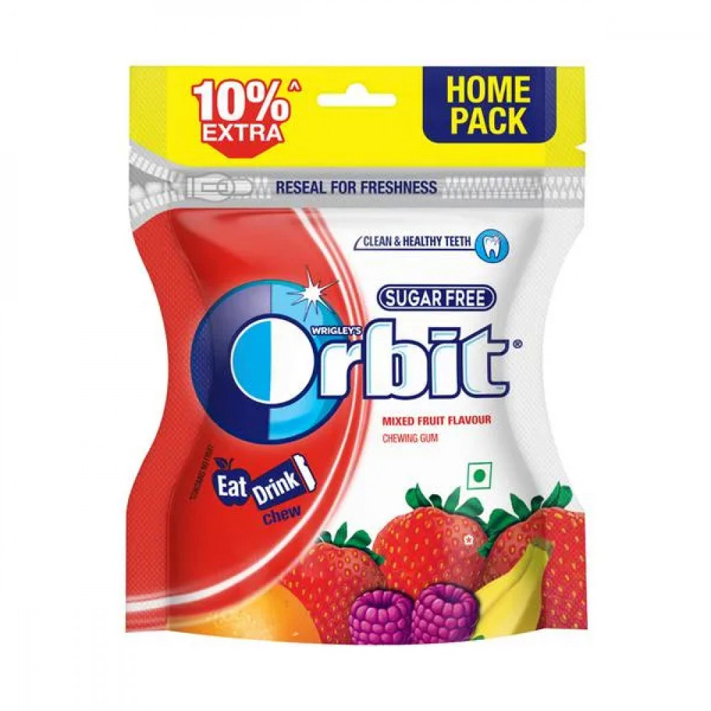 Orbit Mixed Fruit Home Pack 66G