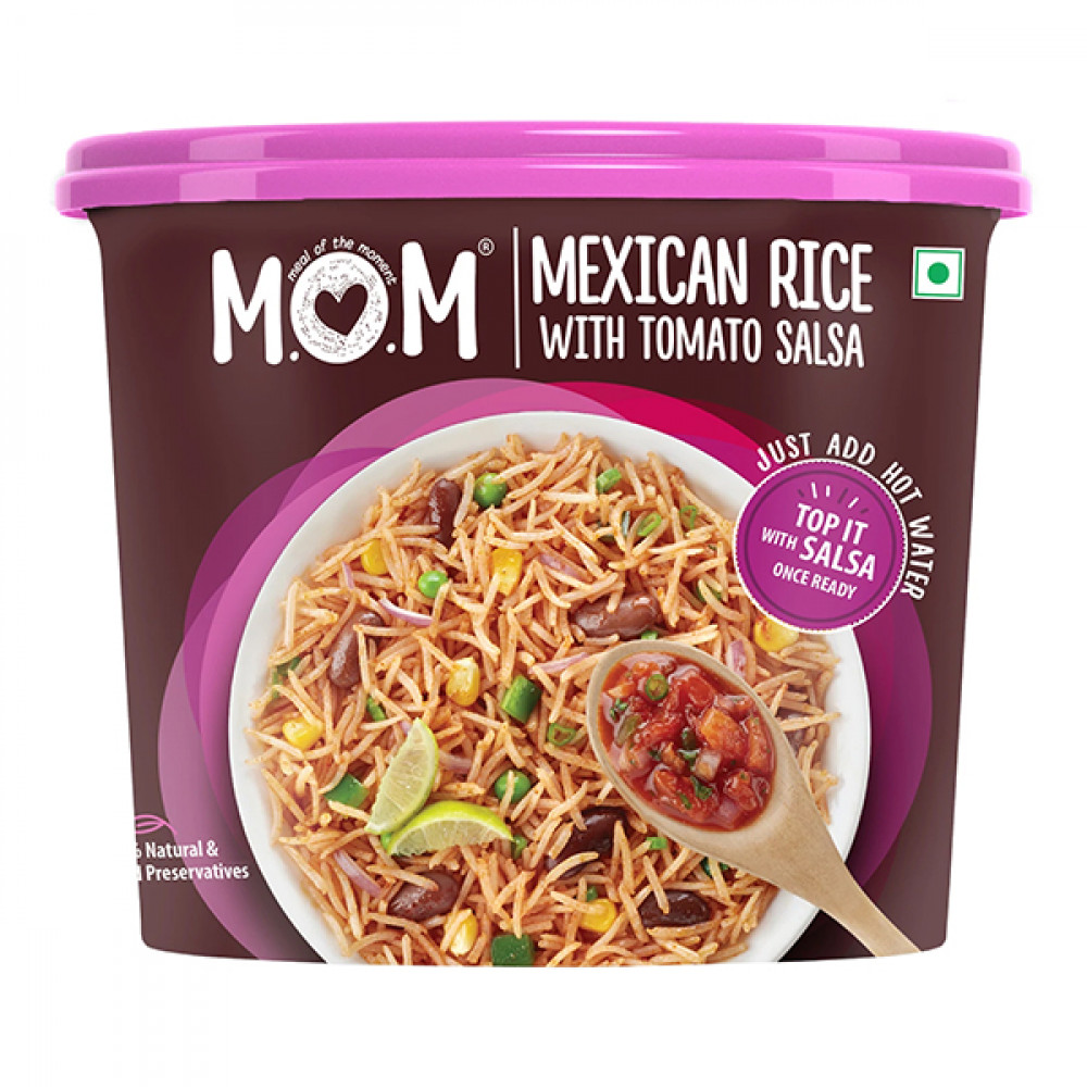 Mom Mexican Rice With Tomato Salsa 140g