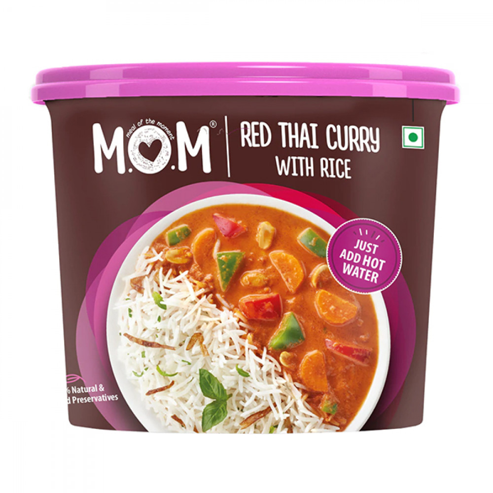 Mom Red Thai Curry With Rice 108g