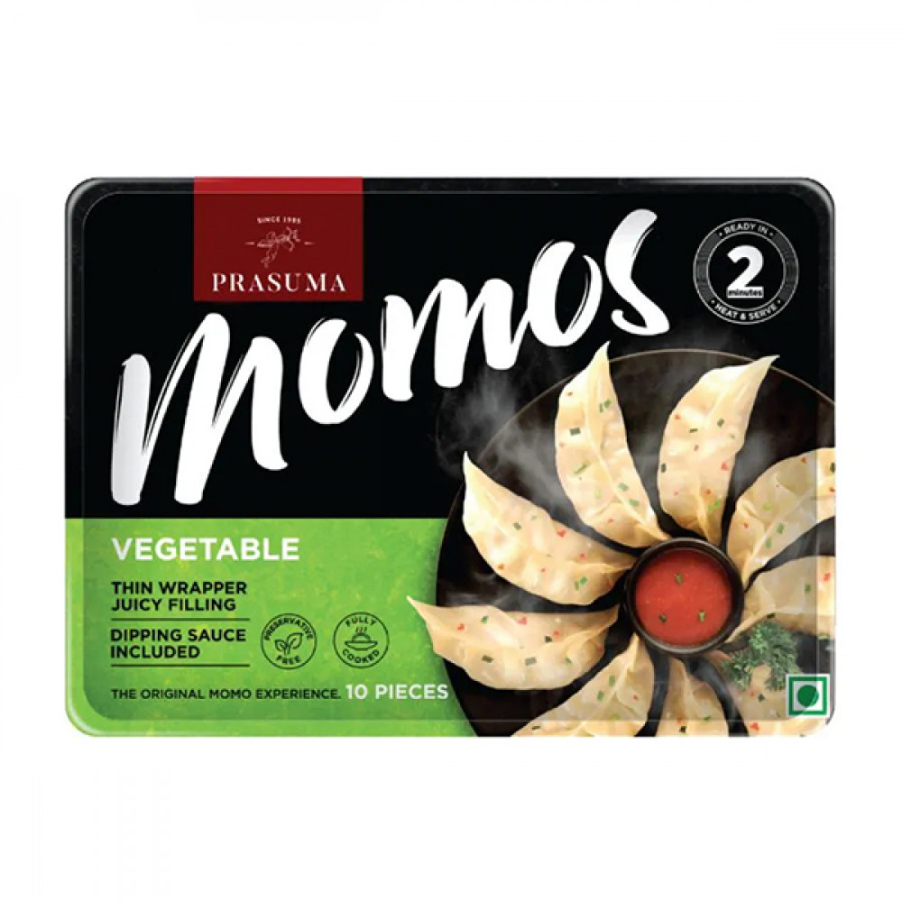 Prasuma Vegetable Momos 10s