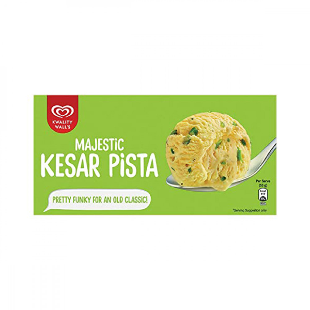 Walls Kesar Pista Block 700ml