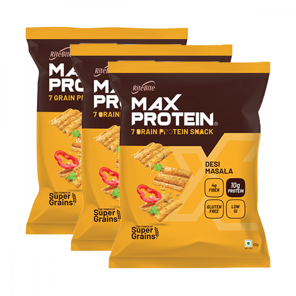 Max Protein Namkeen Combo 60gX3