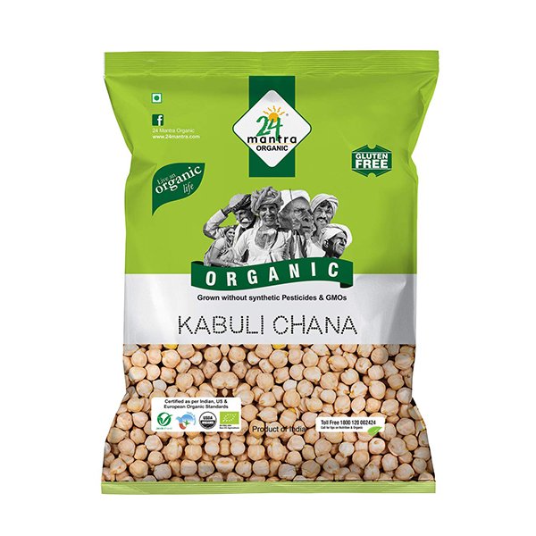 24Mantra Kabuli Chana 500G