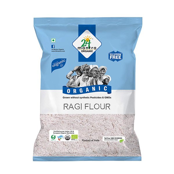 24Mantra Ragi Flour 500g