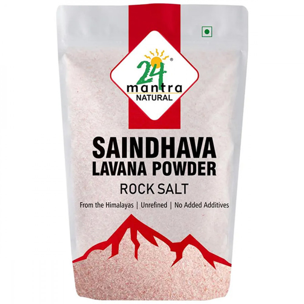 24mantra Rock Salt Powder 1kg