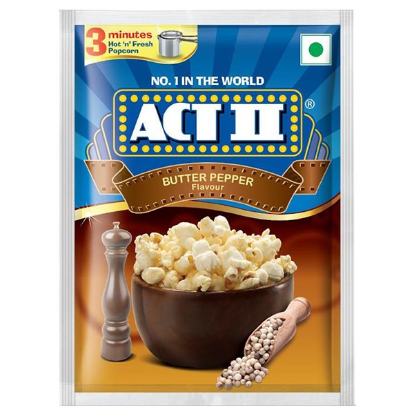 Act Ii Popcorn Butter Pepp 70g