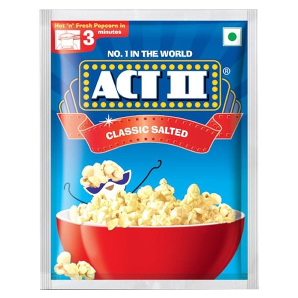 Act Ii Popcorn Classic Salted 40g