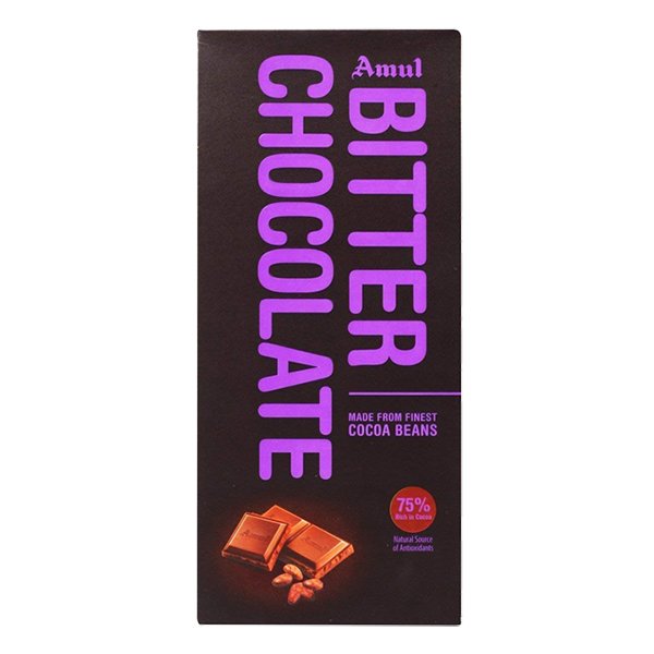 AMUL BITTER CHOCOLATE 150G