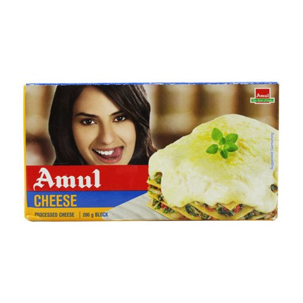 AMUL CHEESE BLOCK 200G