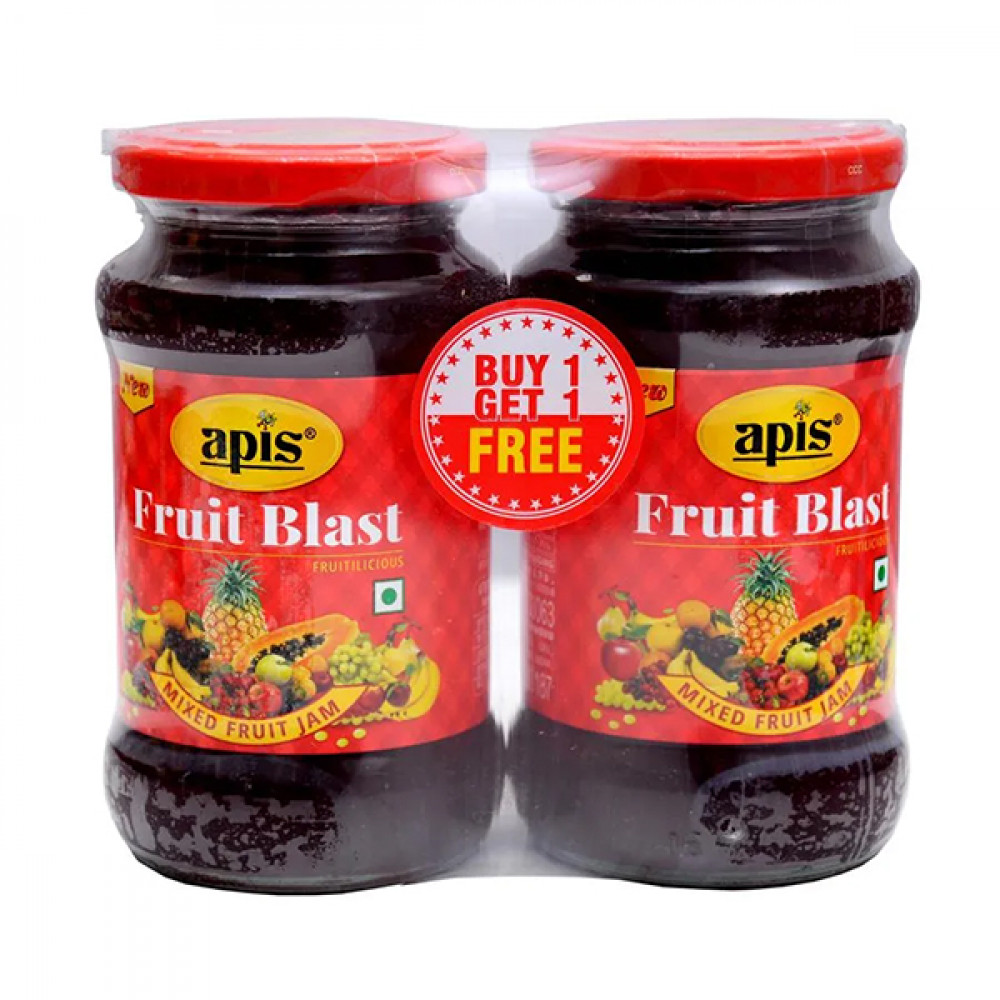 Apis Mixed Fruit Jam B1G1 450GM