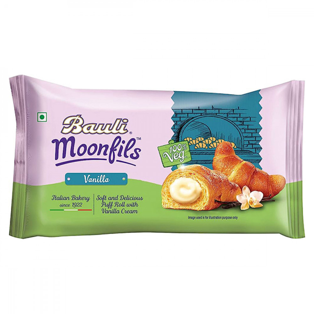 Bauli Moonfils Veg Vanilla Pie 50g