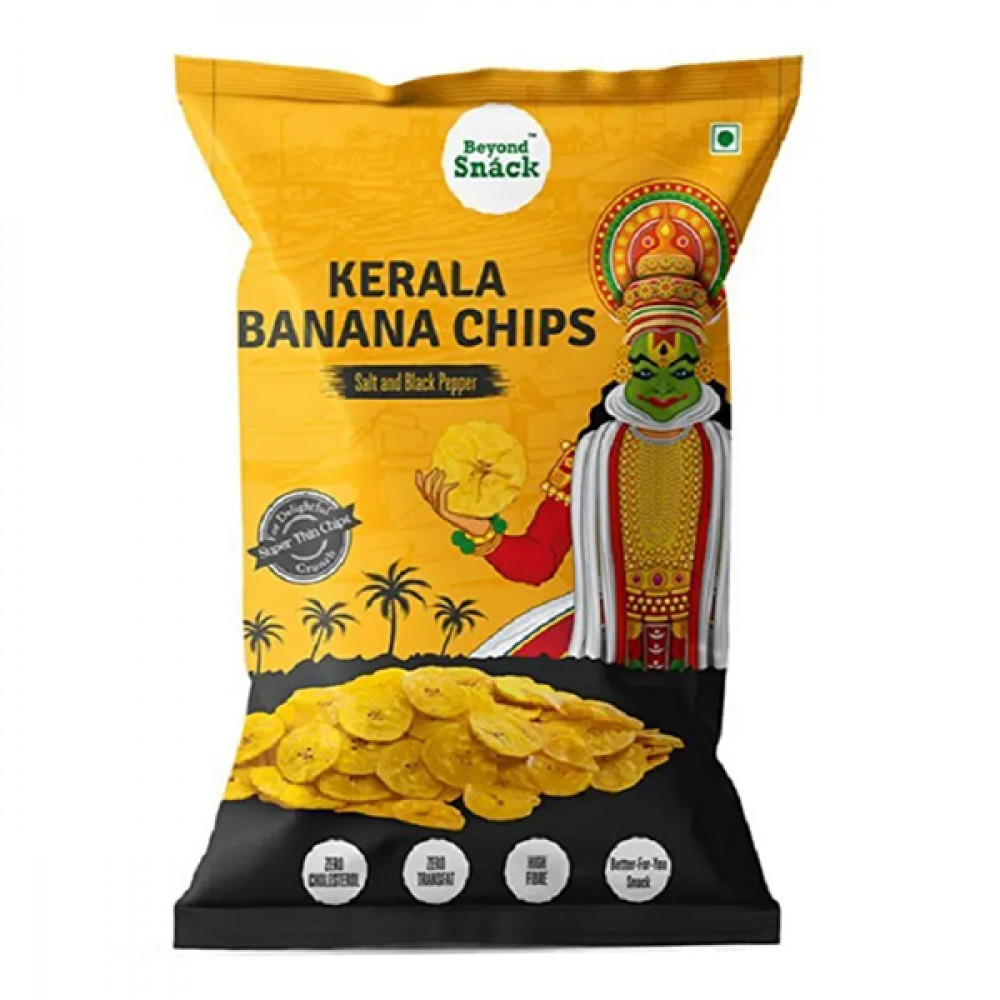 Beyond Banana Chips Salt And Black Pepper 85Gm