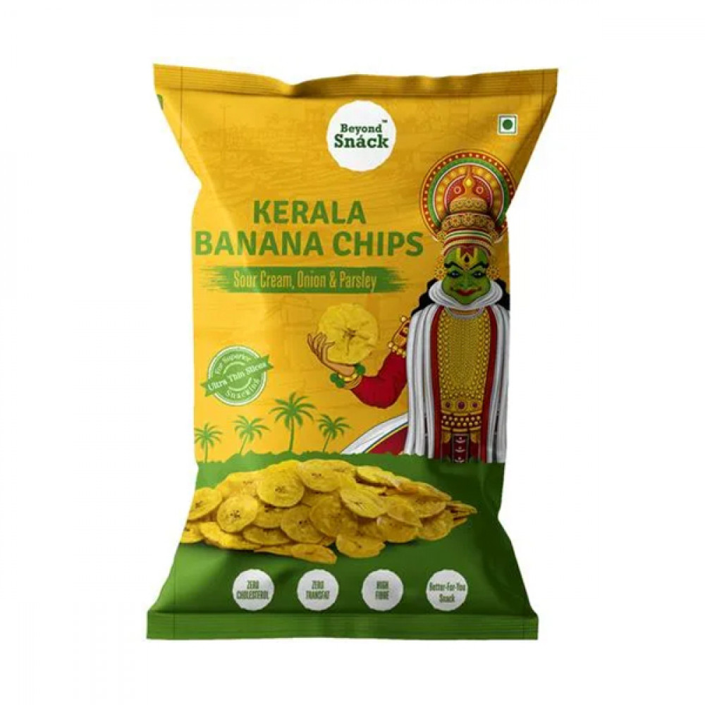 Beyond Banana Chips Sour Cream Onion 85gm