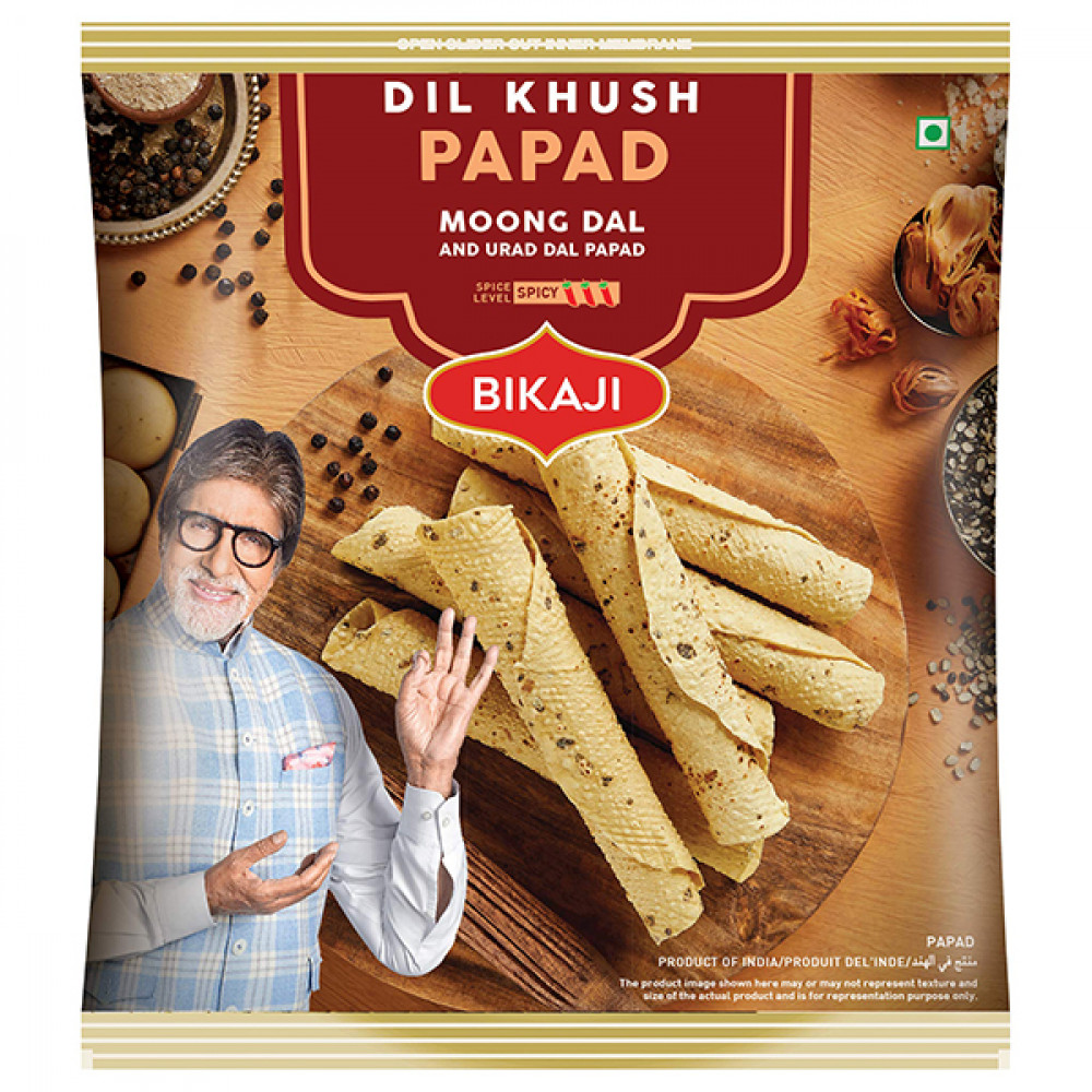 Bikaji Dilkhush Papad 400g