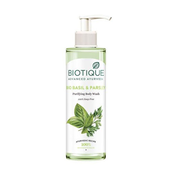 BIO BASIL & PARSLEY BODY WASH 200ML