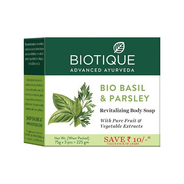 BIO BASIL SOAP 75GX3