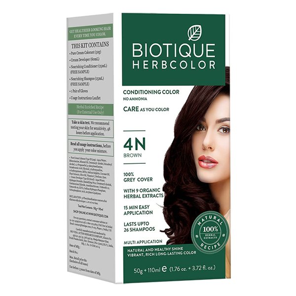 BIO HERBCOLOR 4N BROWN 50G