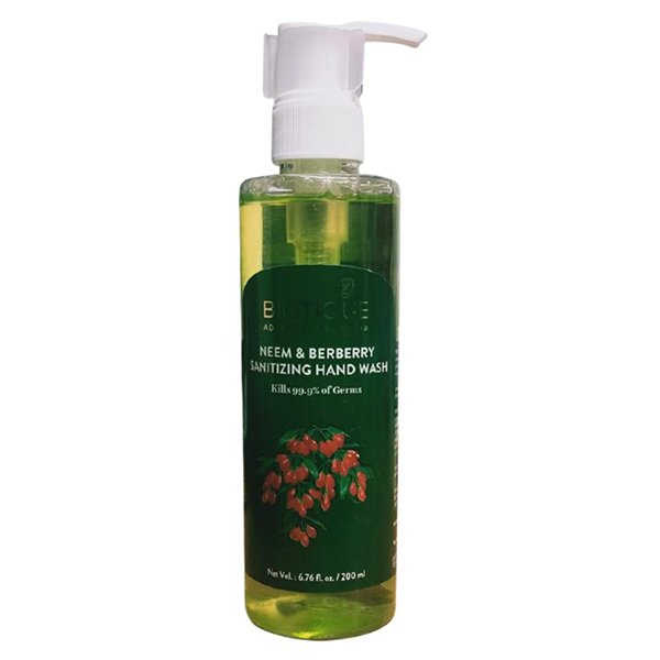 BIOTIQUE HANDWASH NEEM & BERBERRY 200ML