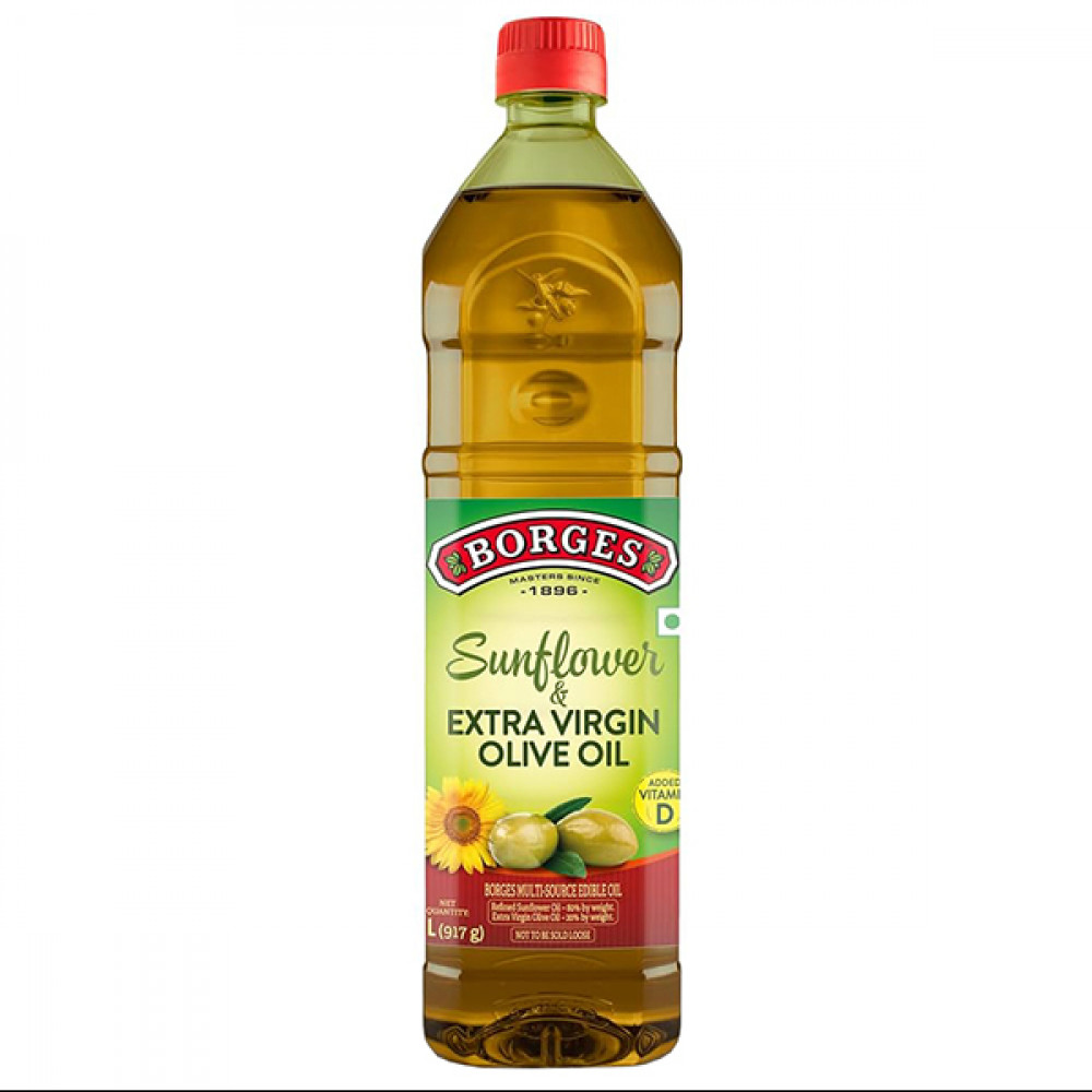 Borges Sunflower & Extra Virgin Olive Oil 1Ltr