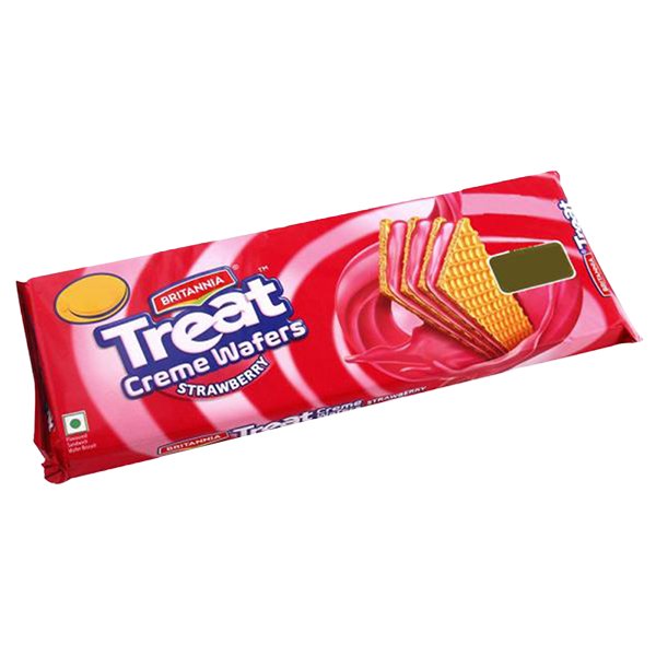 Britannia Wafers Strawberry 75g