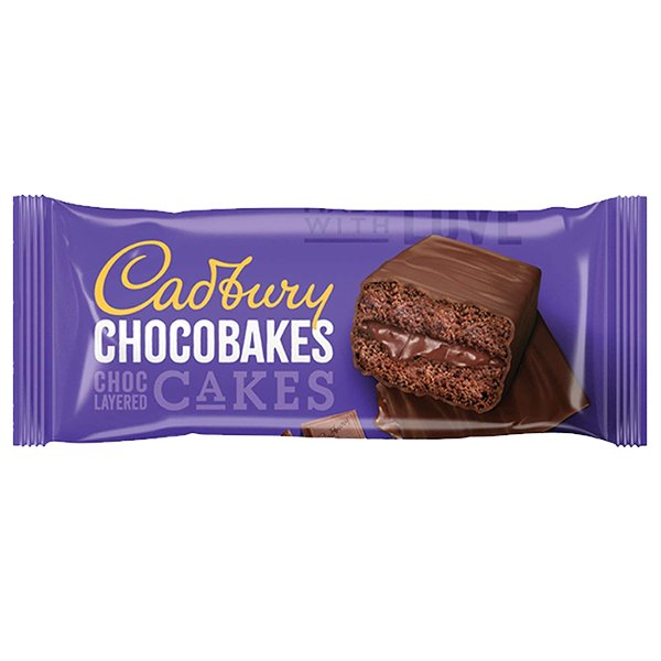 CADBURY CHOCOBAKES COOKIES CHOC FILLED