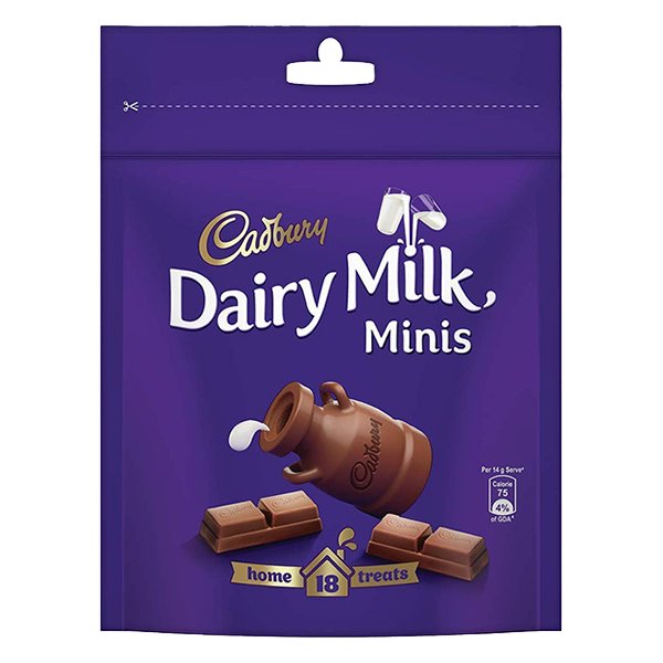 Cadburys Dairy Milk Minis 126g