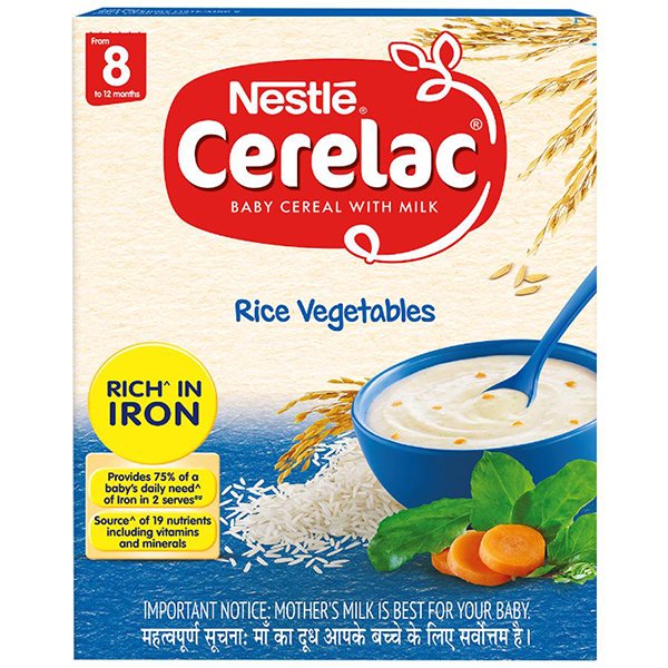 Cerelac Stage 2 Rice Vegetable 375 Gm