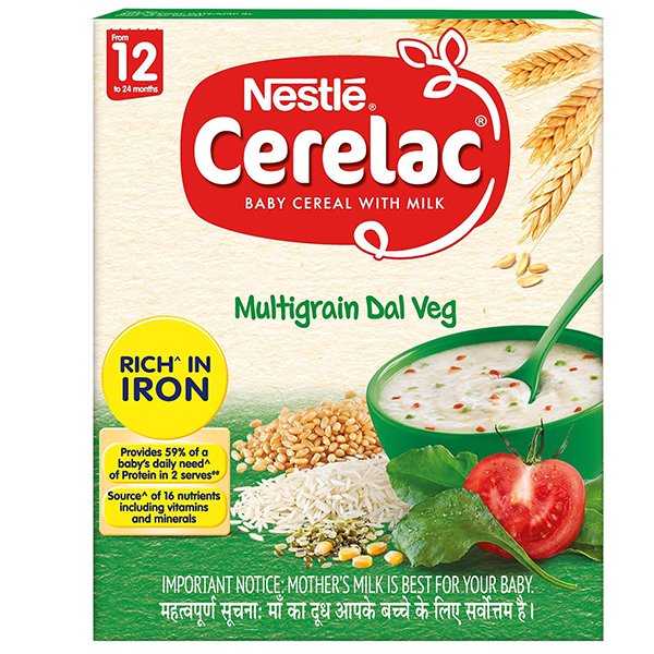 Cerelac Multigrain Dal Veg 300G 12+Months