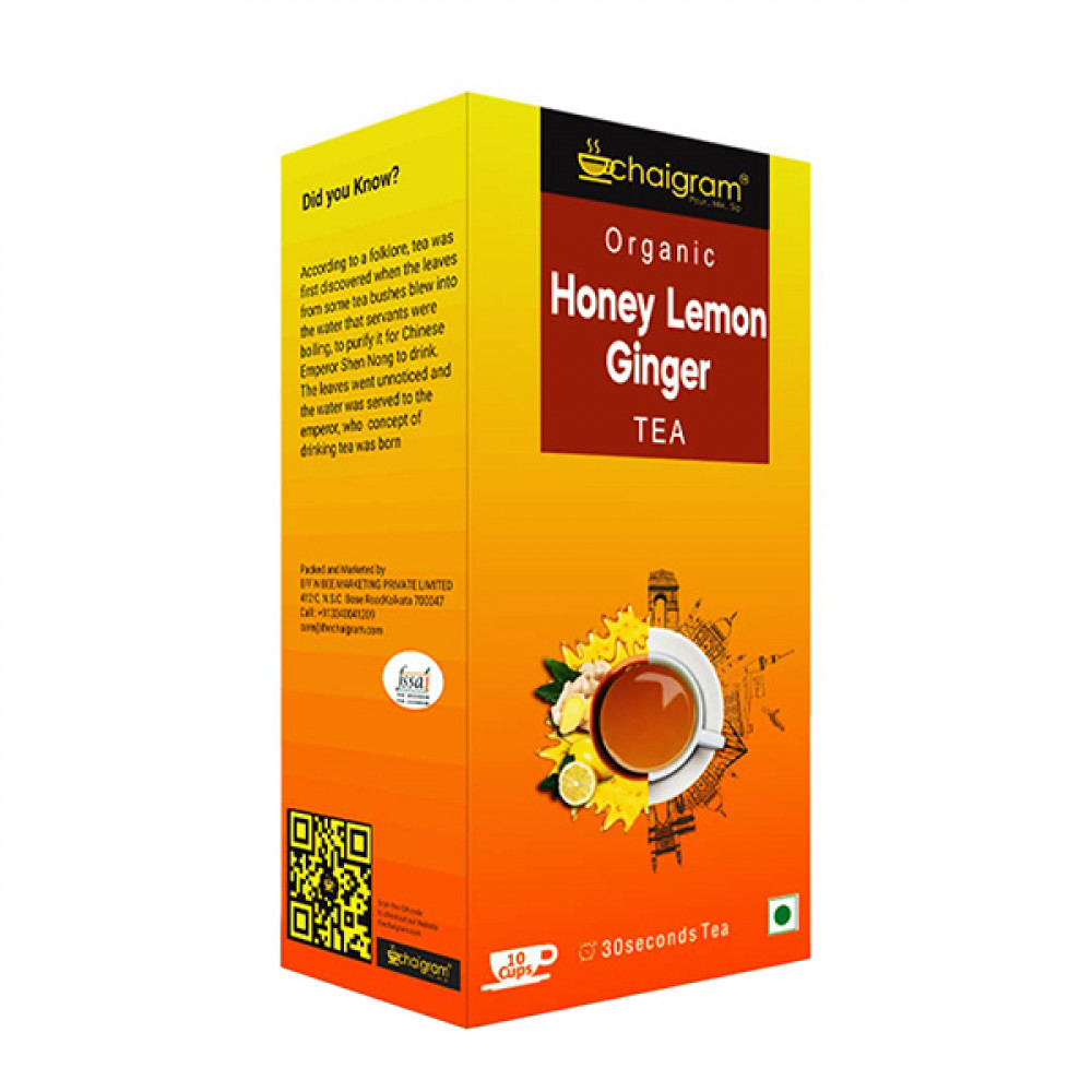 Chai Garam Instant Honey Lemon Ginger Tea 140Gm