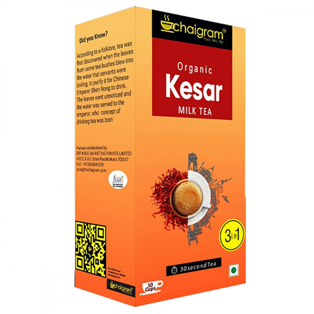 Chai Garam Instant Kesar Milk Tea 140Gm