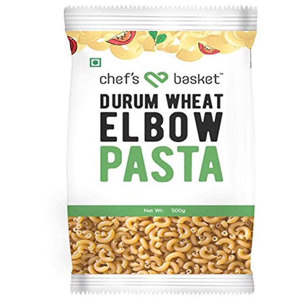 Chefs Basket Durum Wheat Pasta Elbow 500g (Buy 1 Get 1 Free)