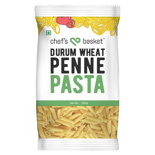 Chefs Basket Durum Wheat Pasta Penne 500g (Buy 1 Get 1 Free)