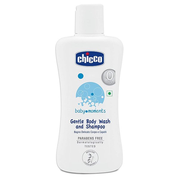 CHICCO GENTLE BODY WASH AND SHAMPOO 200 ML