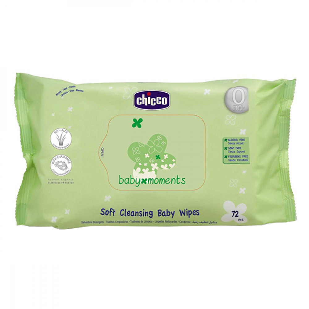 Chicco Wet Wipes 72s