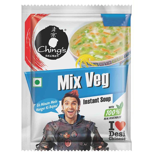 Chings Inst Mix Veg Soup