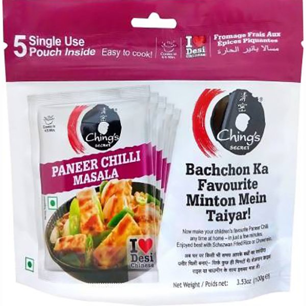 CHINGS PANEER CHILLI MASALA 100G