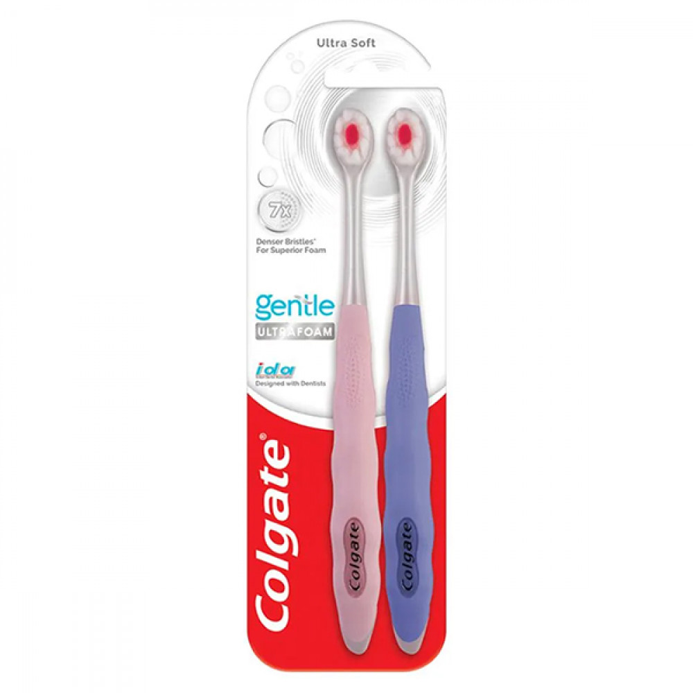 Colgate Gentle Ultrafoam Tb Twin Pack