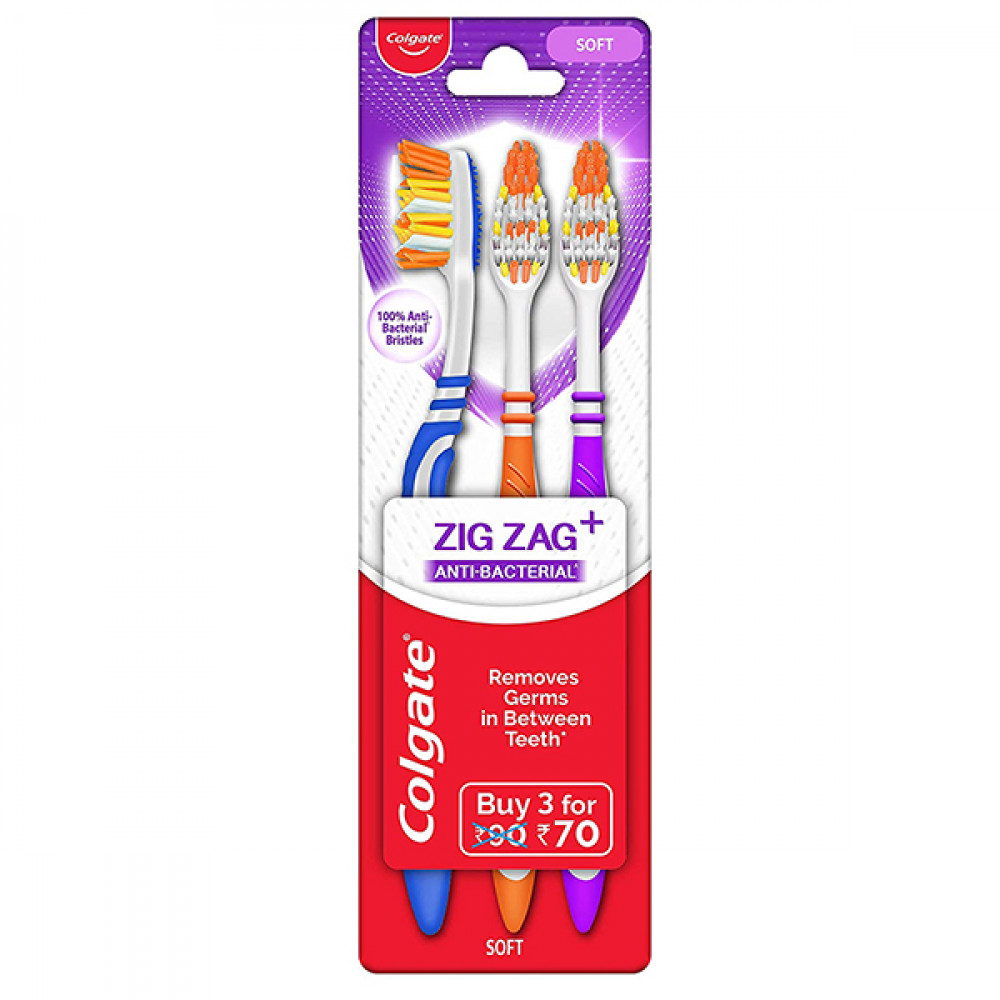 Colgate Zigzag Soft B2g1