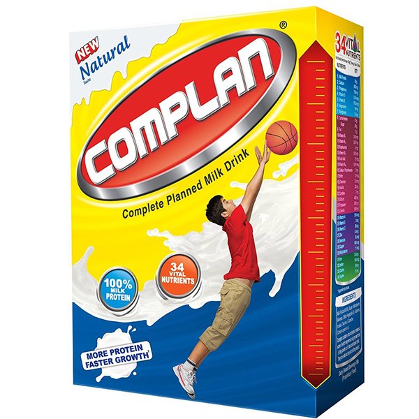 Complan Refill 500Gm Plain