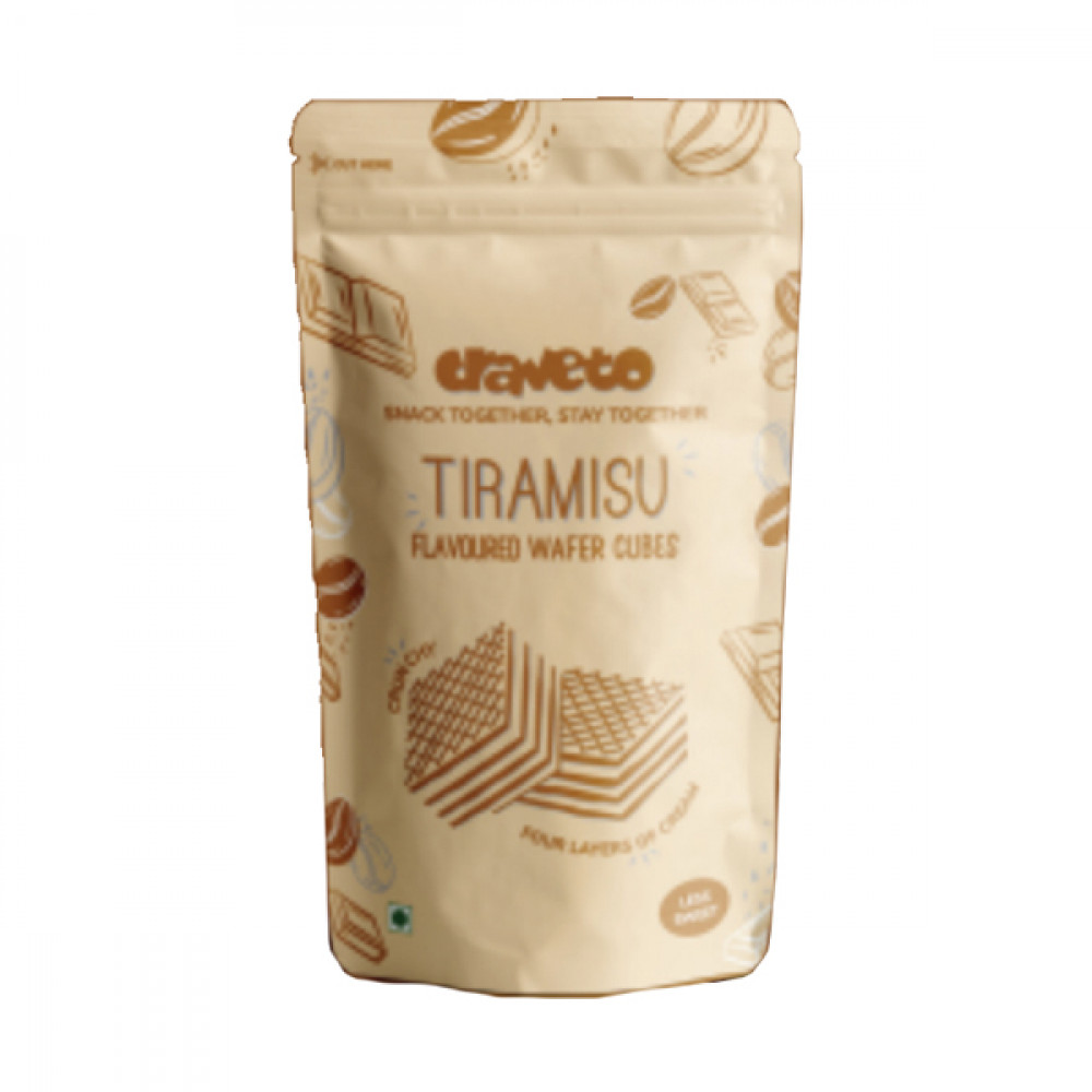 Craveto Tiramisu Wafer Cubes 75gm